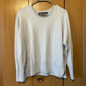 French Connection Sky Blue Crew Neck Sweater